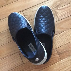 Steve Madden Ecentrcq - black slip on shoes